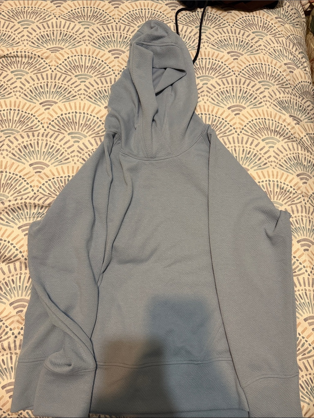 Women’s Light Blue Hoodie Pullover size Large